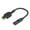 Black, variant on SPRING PARK Type-C Female to Square DC Male PD Power Charging Cable for Lenovo Thinkpad