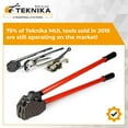 thumbnail image 5 of Teknika MUL-430 Double Notch Sealer for Steel Strapping, 1 1/4", 5 of 7