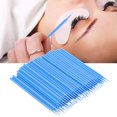 thumbnail image 3 of Micro Applicators, 200pcs Grafted Eyelash Swab Cotton Swab Stick, Micro Applicators Makeup Brush(blue), 3 of 8