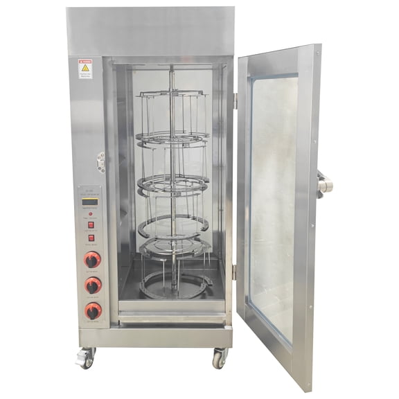 LPG Gas Roast Chicken Stove Chicken Oven Grill Rotisseries Machine Chicken Duck Rotary Oven