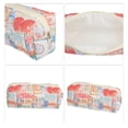 thumbnail image 3 of 1 Pc Bolsa de Maquillaje de Conejo Pequeña y Duradera para Mujeres, Color Variado, Algodón, 3 of 3