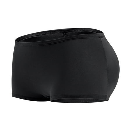 

SIEYIO Women Mid Rise Butt Lifter Shapewear Padded Panties Boyshort Fake Buttock Briefs