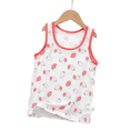 thumbnail image 2 of LYMAYTER Toddler Kids Girls Comfy Cotton Sleeveless Tank Tee Cute Cartoon Round Neck Summer Undershirts 2-14Y, 2 of 7