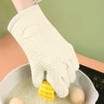 thumbnail image 4 of COM1950s Silicone Oven Gloves,Heat Resistant Kitchen Gloves for Baking and Grilling,Non-Slip Microwave Cooking Gloves with Secure Grip for Hot Pans and Trays, 4 of 9