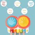 thumbnail image 1 of Juego de tambores para niños, juguetes de aprendizaje Montessori con pilas, sin BPA, 1 of 8