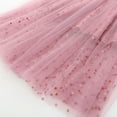 thumbnail image 6 of GYRATEDREAM Toddler Baby Girls Tutu Tulle Layered Ruffle Skirt Kids Polka Dots A Line Knee Length Birthday Party Princess Cake Skirt Pink for 3-14 Years, 6 of 8