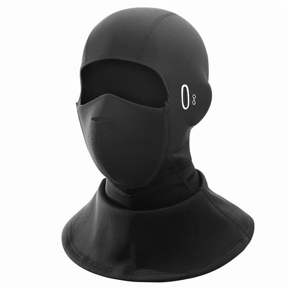 Winter Balaclava Face Mask with Glasses Hole Windproof Ski Mask Fleece Lined Thermal Full Face Cover for Motorcycle Cycling Hunting Men Women