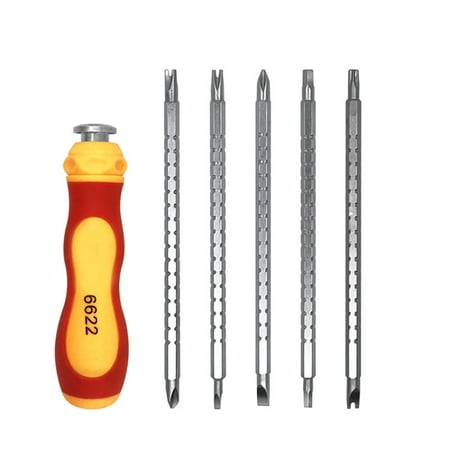 

5-In-1 Strong Magnetic Screwdriver Set Three /Four Point Cross Slotted UY Head
