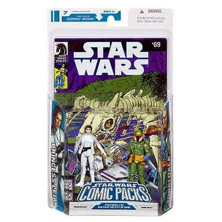 Star Wars Comic Packs 2009 Princess Leia & Tobbi Dala Action Figure 2-Pack