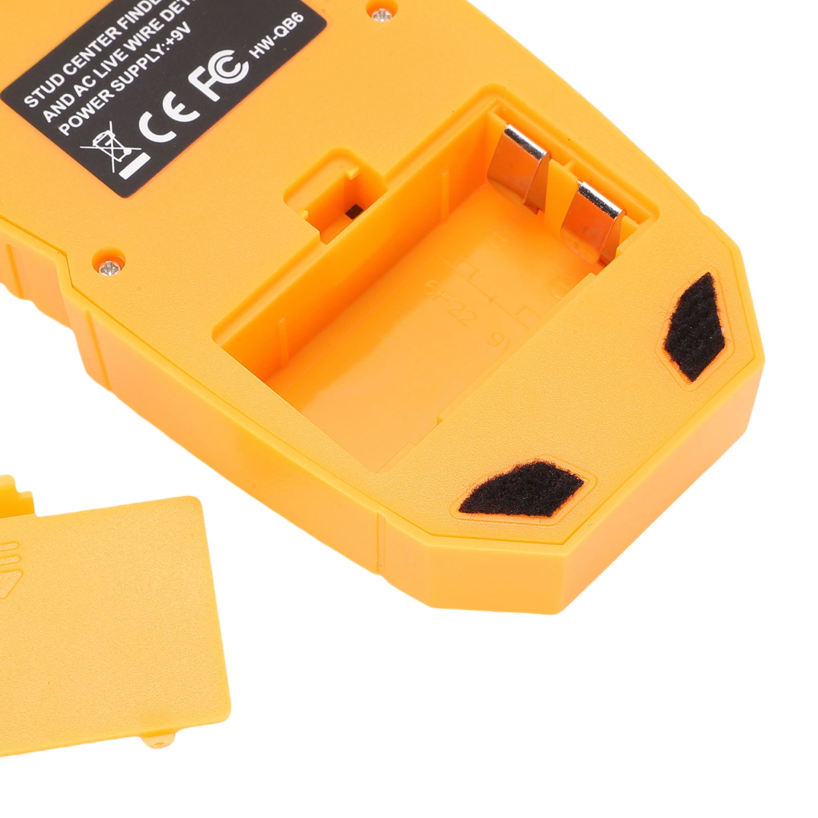 LAZIOEGR 5 in 1 Multifunction Electronic Stud Finder Wall Scanner Wood Metal AC Wire Detector Electrician Heavy Duty Sensor Tool with LCD Display Yellow