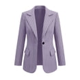 thumbnail image 7 of Maplenight Womens Long Sleeve Blazer Notched Lapel Single-Breasted Blazer Relaxed Fit Business Office Jacket with Pockets, 7 of 7