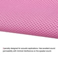thumbnail image 4 of Uxcell Speaker Grill Cloth 40 x 55 Inch Stereo Mesh Fabric Protective Dustproof Cloth for Home Speaker Repair Pink, 4 of 5
