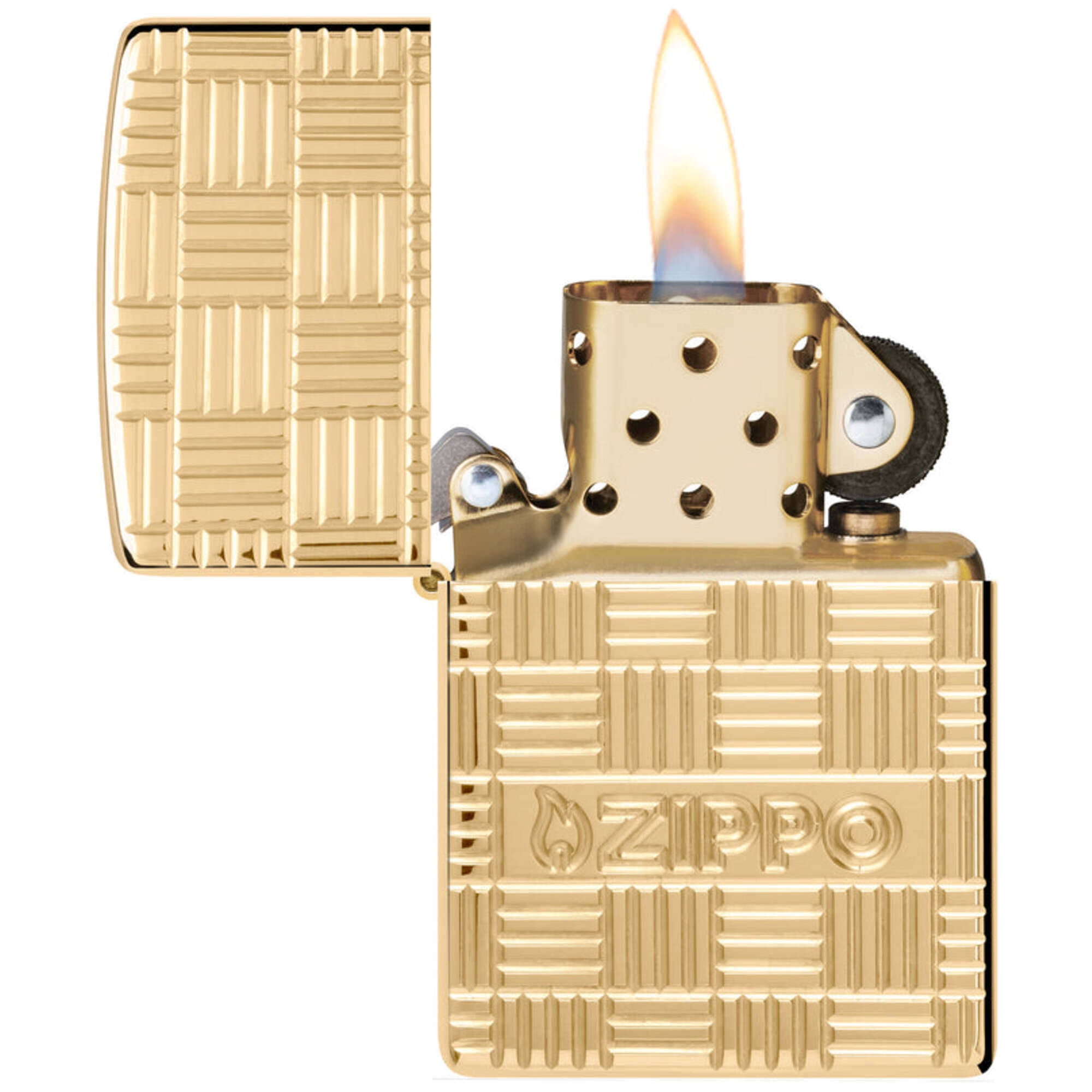 Zippo 46274 Armor Deep Carve Zippo Design Windproof Pocket Lighter