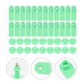 thumbnail image 3 of 100pcs Plastic Livestock ID Tag Animal Ear Tags Animal Tags for Cattle Sheep, 3 of 8