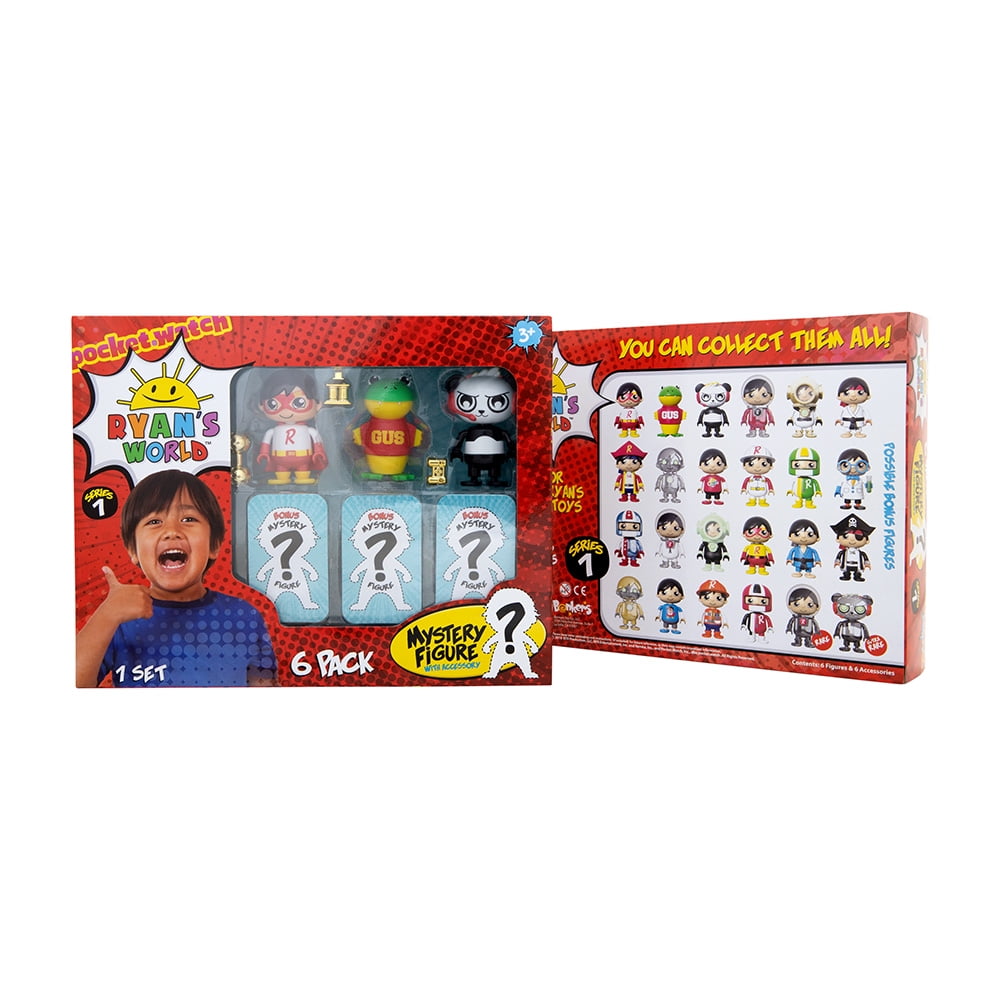 ryan's world 6 pack figures