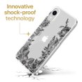 thumbnail image 3 of Case Yard iPhone-XR Case Clear Soft & Flexible TPU Ultra Low Profile Slim Fit Thin Shockproof Transparent Bumper Protective Cover Drop Protective Cell Phone Cases (Vintage Flowers), 3 of 8