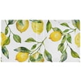 thumbnail image 2 of Lemons and Leaves 3 Ring Binders 1.5 inch Hardcover File Folders with Interior Pockets A4 Size Organizer for School Office Hospital, 2 of 8