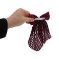 thumbnail image 4 of Unique Bargains 1 Pc Cute Bow Ribbon Hair Clips Wine Red, 4 of 5