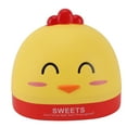 thumbnail image 2 of Cartoon Tissue Box Cover, Cute Chicken Desktop Facial Paper Holder for Bathroom Kitchen, 6.5x5.7", 2 of 8