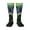 1 Black, variant on Realistic Style Wolf Warrior Pattern Women’s Knee High Crew Socks,Trouser Socks Comfortable, Breathable, Moisture-Wicking and Soft