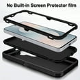 thumbnail image 2 of I-HONVA for Samsung Galaxy S25 FE Case,Shockproof Heavy Duty Rugged Phone Case Military-Grade Protection Phone Cover for Galaxy S25 FE Case,Stripe Black, 2 of 7