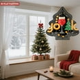 thumbnail image 3 of Stylish Metal Hanging Christmas Tree Wind Spinner - Modern Design with Festive Patterns for Yard & Garden Decor Perfect Holiday Accent, 3 of 7