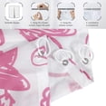thumbnail image 6 of Valentine''s Day Shower Curtain, Romantic Love Theme Pink Little Heart Girly Bathroom Curtain Home Decor Waterproof Fabric Machine Washable with 12 Hooks, 6 of 6