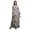 Light Gray, variant on Bimba Moss Georgette Butterflies Butterfly Print Women’s Long Elastic Waist Casual Summer Maxi Dress-Large
