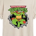 thumbnail image 3 of Teenage Mutant Ninja Turtles - Raphael Breaking Through Shirt - Women's Oversized T-Shirt, 3 of 5