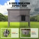 thumbnail image 3 of Casa para gatos de exterior VEVOR, refugio de madera para gatos salvajes con techo y puertas de PVC, 3 of 9