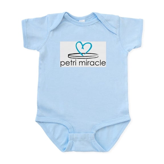 CafePress - Petri Miracle (Boy) - Baby Light Bodysuit, Size Newborn - 24 Months