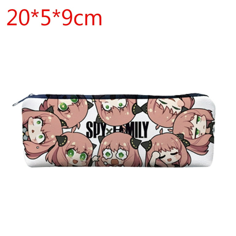 Spy x Family pouch bag & Can batch & plush set Anya Japan Animation  Merchandise
