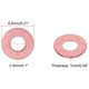 thumbnail image 2 of Arandela aislante, 500 Pcs 2.5 x 5.5 x 1mm Arandela de fibra vulcanizada roja, Junta de aislamiento para placa base, 2 of 3