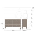 thumbnail image 4 of Prepac Commode Milo à six tiroirs, 4 of 9
