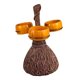 thumbnail image 1 of Cuencos para Refrigerios de Calabaza de Halloween, Soporte para Cuenco para Refrigerios, Palo de Escoba, Adorable Accesorio o para Fiesta de Ha 3 tazones, 1 of 8