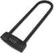 thumbnail image 1 of Digit U Lock Motorcycle Lock / Bicycle Lock - Lockable Combination Lock / Resettable D for Bicycles / Lockable Door . (Black), 1 of 5