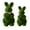 Green, variant on Cheers.US 2Pcs Easter Furry Flocked Bunny, Faux Moss Rabbit Easter Table Decor, Moss Bunnies Rabbit Holiday Easter Figure Statue Spring Table Garden Easter Decorations