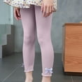 thumbnail image 2 of AherBiu Baby Toddler Girls Clothes Cotton Bottom Leggings Stretchy Slim Fitted Comfy Basic Layer Pants, 2 of 3