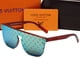 thumbnail image 2 of Gafas De Sol De Lujo Con Estampado De Marcas De Agua LV WAIMEA Moda Clásica Retro Plana Top Hombres Y Mujeres 2023 Gao Jiahui unisex, 2 of 2
