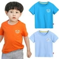thumbnail image 2 of MXIEZI 1-10 Years Old Kids Baby T-Shirts Pullover Tops for Boys Cartoon Printing Tees Cotton Short-Sleeved T-Shirts for Toddlers Soft and Breathable Summer Casual Wear, 2 of 6