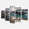 thumbnail image 2 of Mountain Creek under Cloudy Sky - Large Landscape Canvas Art Print, 2 of 3