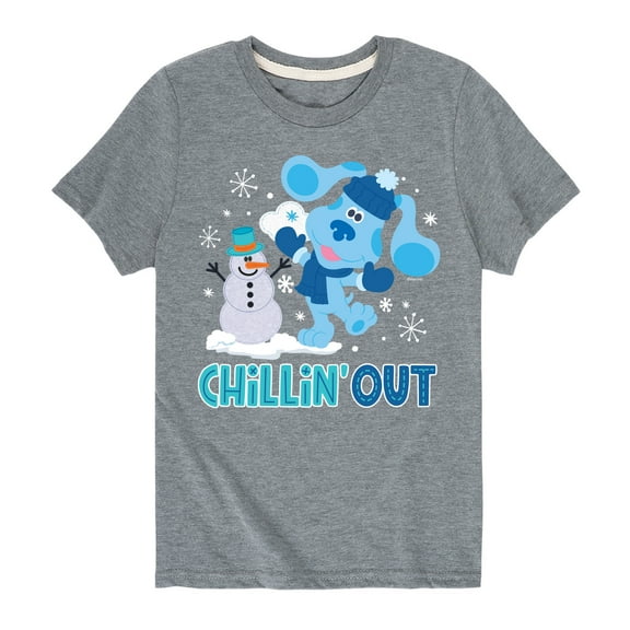Blue's Clues & You! - Chillin' With My Snowmies - Toddler And Youth Short Sleeve Graphic T-Shirt