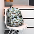 thumbnail image 5 of Pofeuu Mallard Ducks And Roses Print Laptop Backpack Travel Canvas Backpack for School Lightweight and Comfortable Backpack College Backpack Schoolbag, 5 of 6