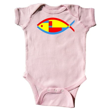

Inktastic Colorful Fish Gift Baby Boy or Baby Girl Bodysuit