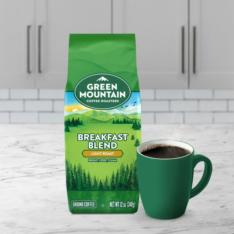 Green Mountain Coffee Roasters Breakfast Blend Light Roast Ground Coffee 12 oz