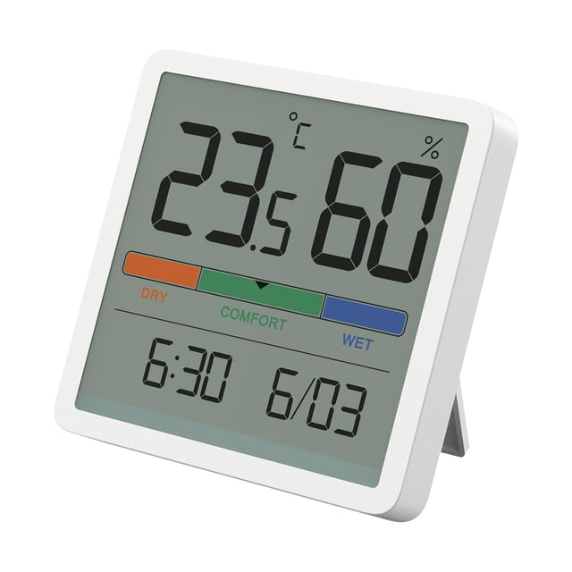 Digital Hygrometer Electronic Temperature Humidity Meters Gauge LCD Display Backlight