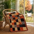 thumbnail image 4 of Throw Blanket Halloween Throw Blanket Soft Blanket Rustic Farmhouse Halloween Decoration for Sofa Bed Holiday Party Gifts, 4 of 7