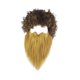 thumbnail image 5 of Conjunto de pelo y barba Fernando accesorios de disfraz bigote marrón, 5 of 8