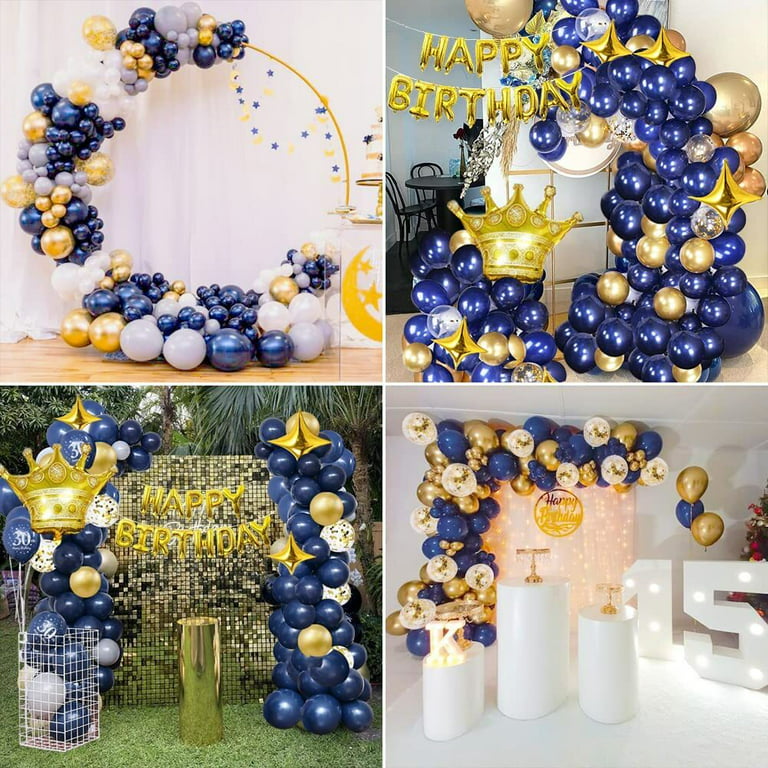 Sponge-Bob Gold Number Balloons Boys Birthday Party Decorations