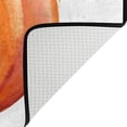 thumbnail image 5 of Dreamtimes Autumn Vintage Pumpkin Area Rug, 36"x24" Fall Sunflowers Bouquet Non-Slip Washable Indoor Door Mat, Absorbent Floor Mat for Bedroom Kitchen Entryway Bathroom, 5 of 5